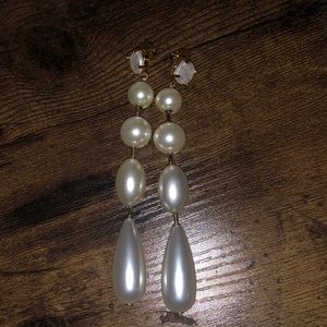 Anthropologist Earrings Pearls